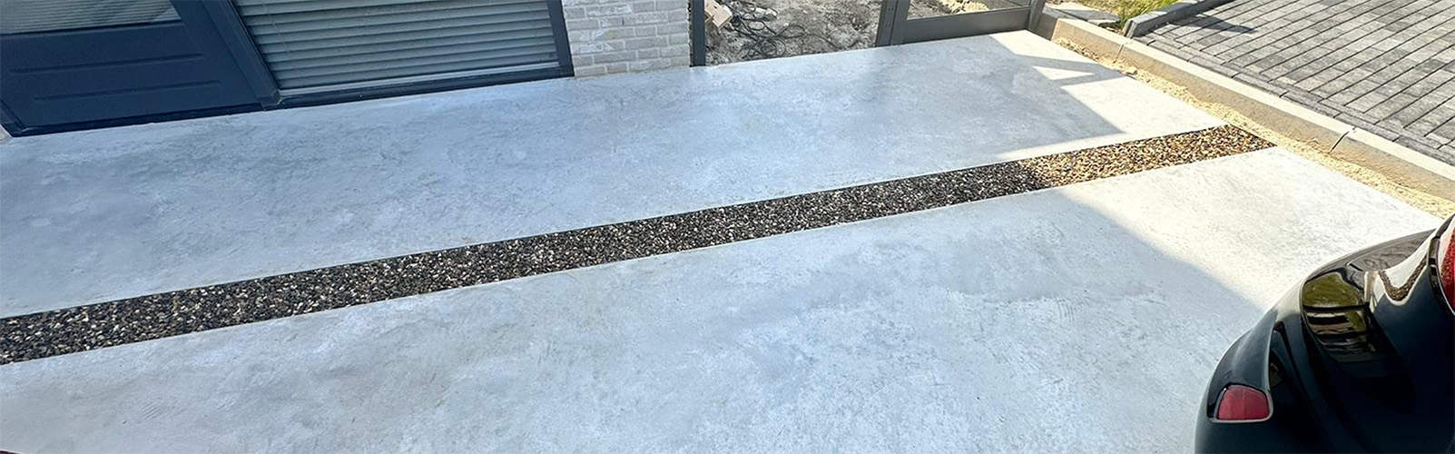 gepolierd beton oprit